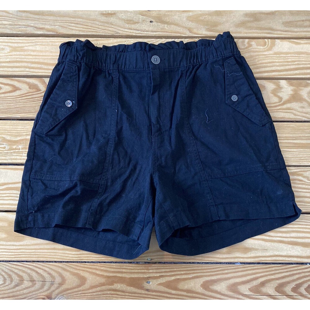 NEW Old Navy High Waist Pocket Shorts Size Medium Women’s Black